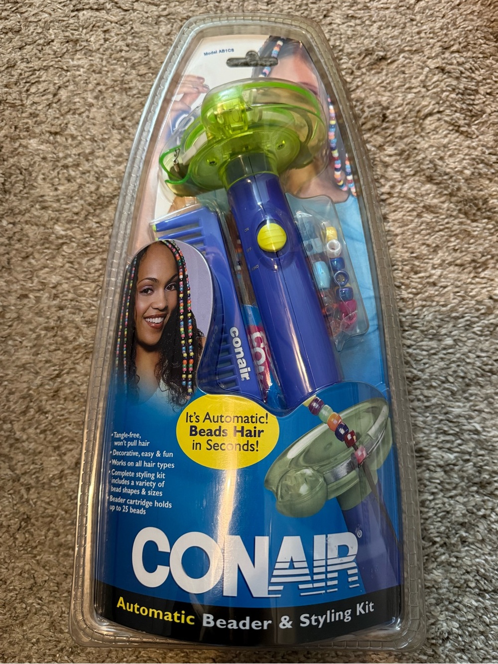 Conair Kids Automatic Beader & Styling Kit - Blue and Green